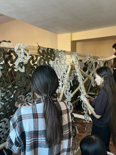 Штаб по плетению маскировочных сетей