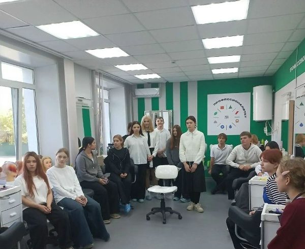 Экскурсия в новые мастерские техникума