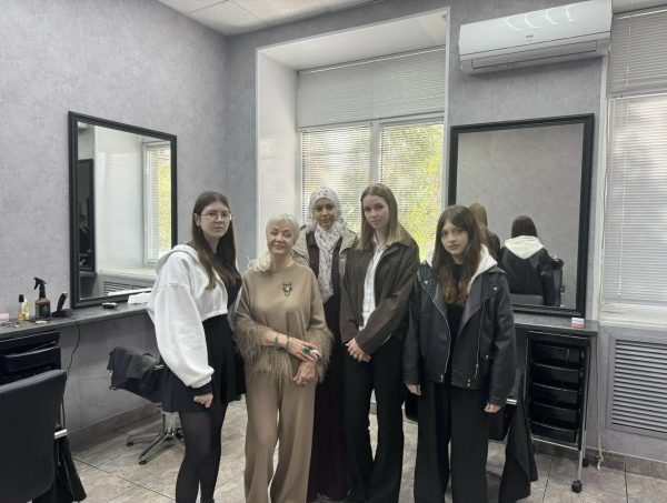 Поздравление от студентов техникума