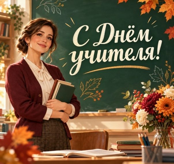 С Днём учителя! 💐